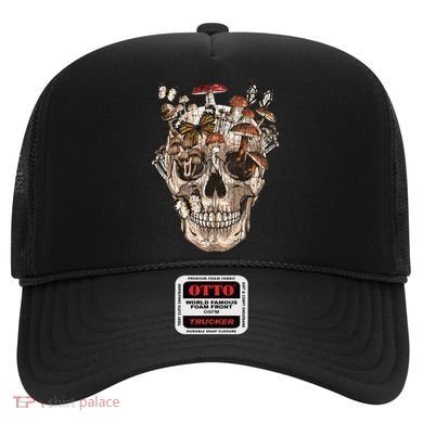 Mushroom Collector Skull Gift Hat