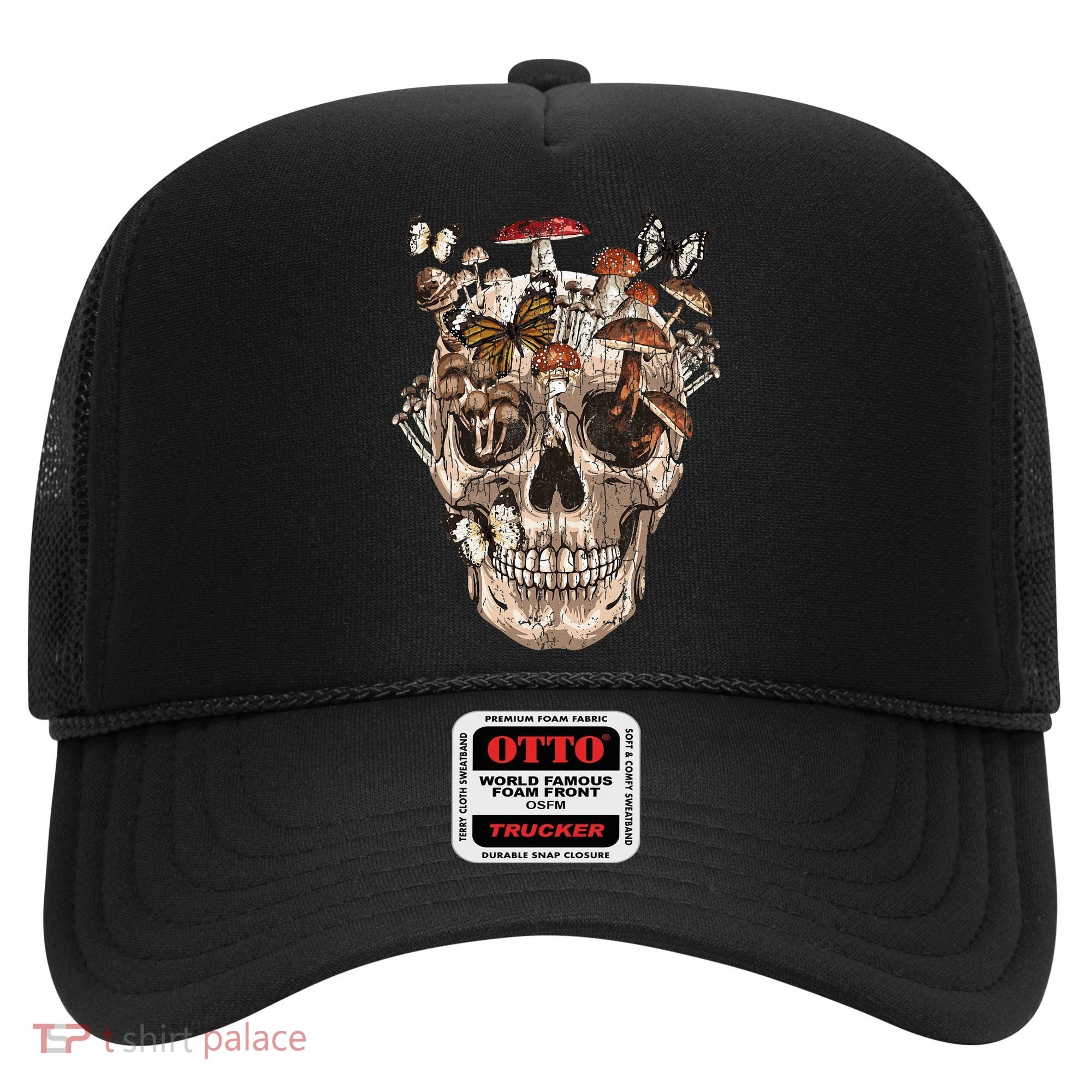 Mushroom Collector Skull Gift Hat
