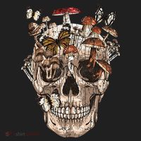 Mushroom Collector Skull Gift Hat thumb 2