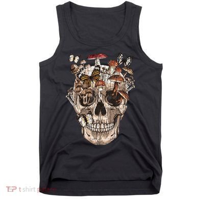 Mushroom Collector Skull Gift Tank Top