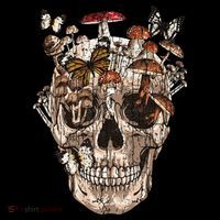 Mushroom Collector Skull Gift Women's Long Sleeve Shirt thumb 2