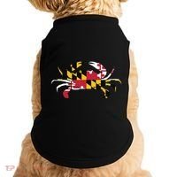 Maryland Crab State Pride Flag Doggie Tank thumb 0