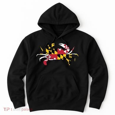 Maryland Crab State Pride Flag Hoodie