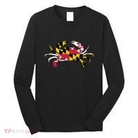 Maryland Crab State Pride Flag Long Sleeve Shirt thumb 0