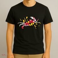 Maryland Crab State Pride Flag T-Shirt thumb 3