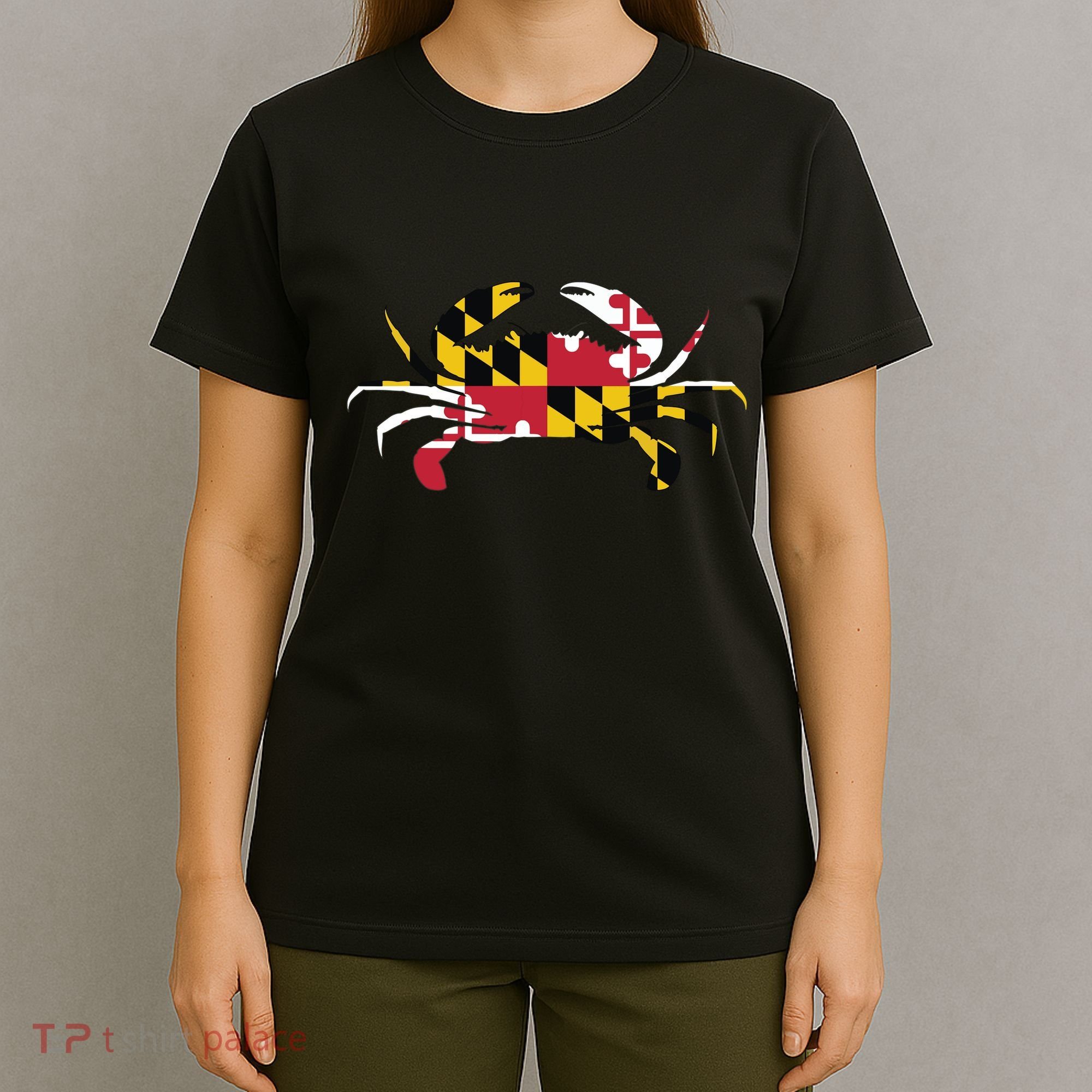 Maryland Crab State Pride Flag T-Shirt