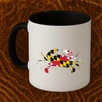 Maryland Crab State Pride Flag Coffee Mug thumb 2