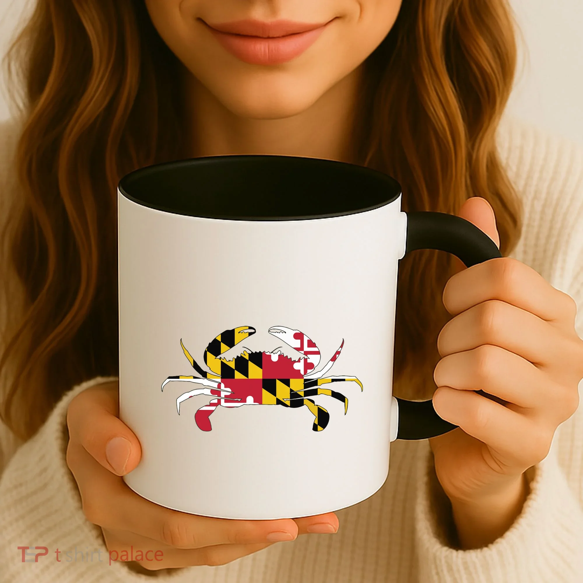 Maryland Crab State Pride Flag Coffee Mug