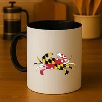 Maryland Crab State Pride Flag Coffee Mug thumb 4