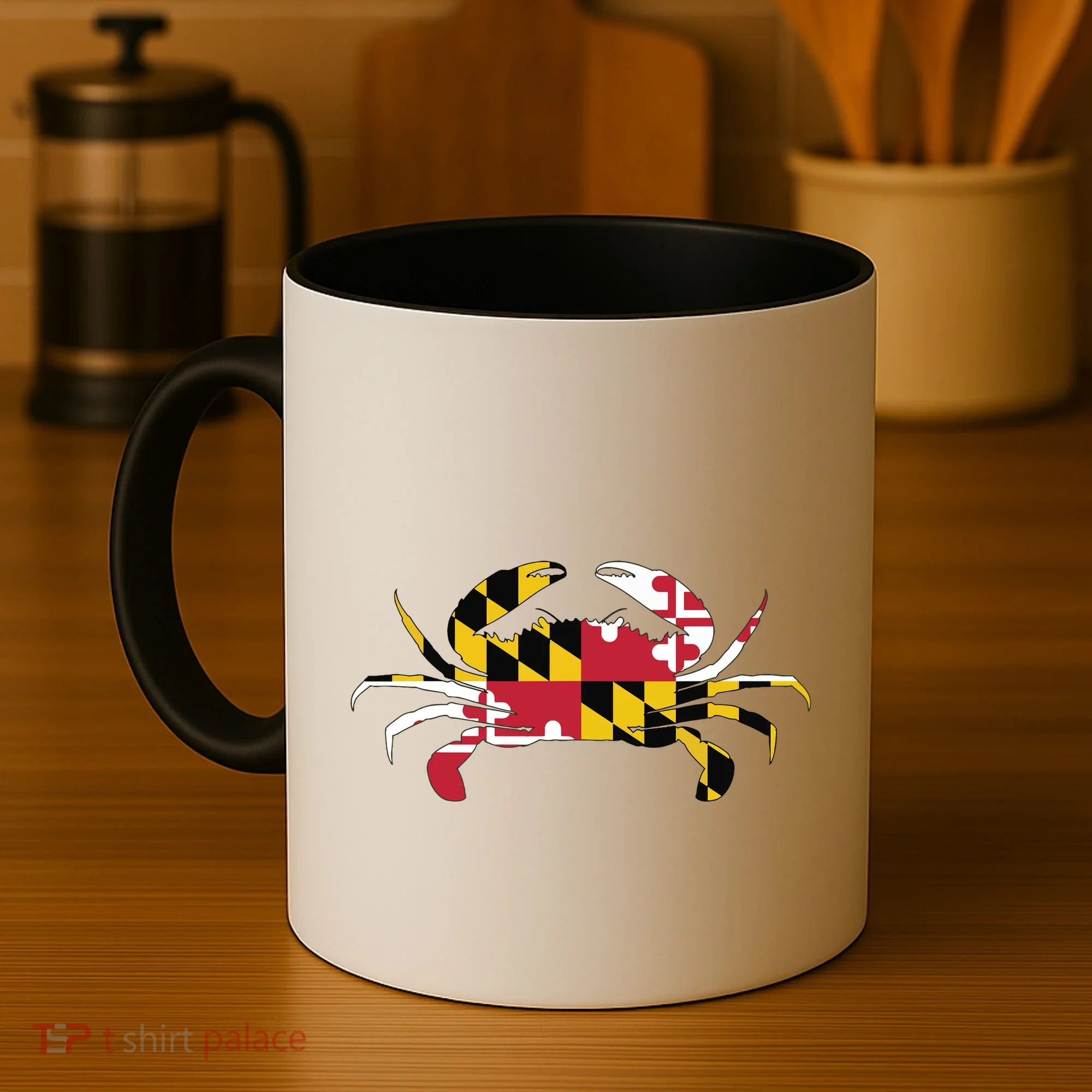 Maryland Crab State Pride Flag Coffee Mug