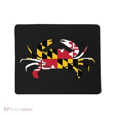 Maryland Crab State Pride Flag Mousepad
