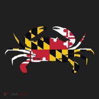 Maryland Crab State Pride Flag Hat thumb 2