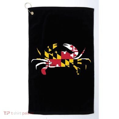 Maryland Crab State Pride Flag Golf Towel