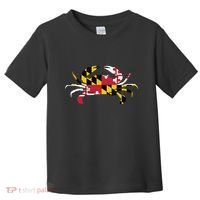 Maryland Crab State Pride Flag Toddler T-Shirt thumb 0
