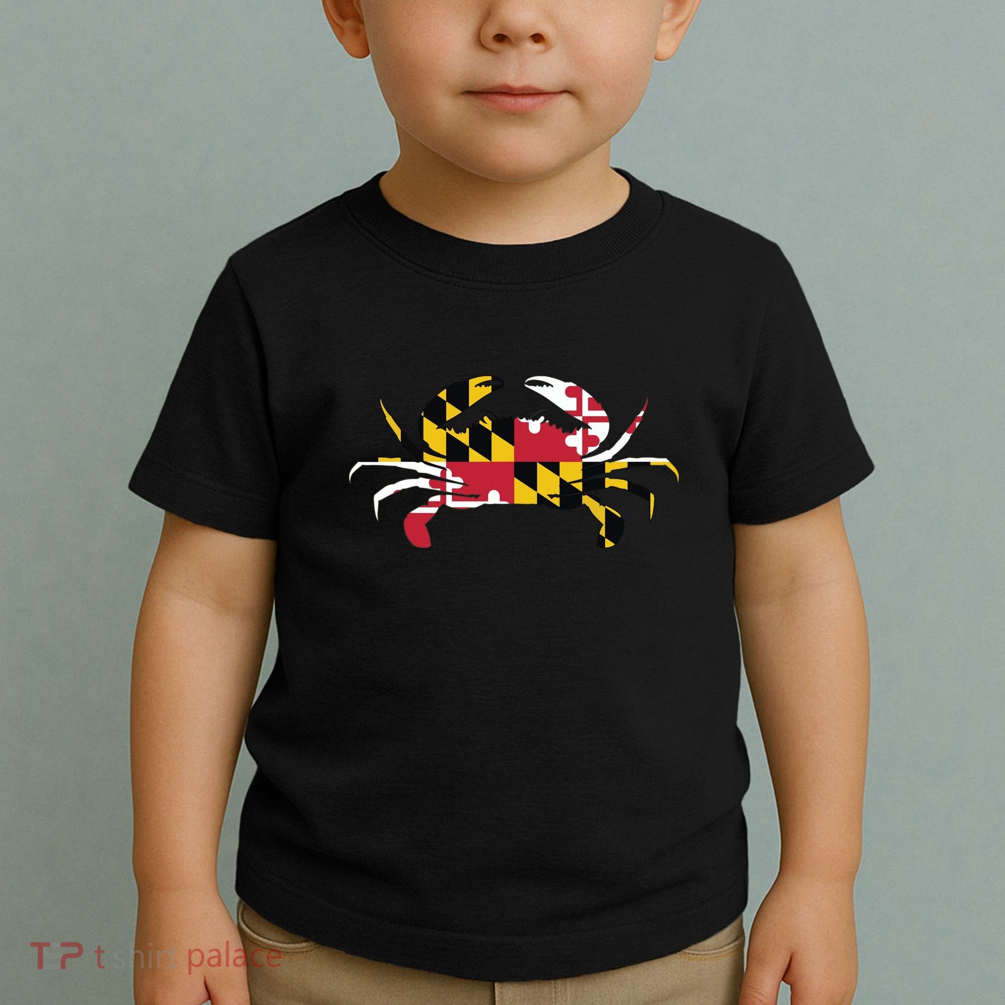 Maryland Crab State Pride Flag Toddler T-Shirt