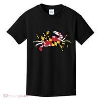 Maryland Crab State Pride Flag Kids T-Shirt thumb 0
