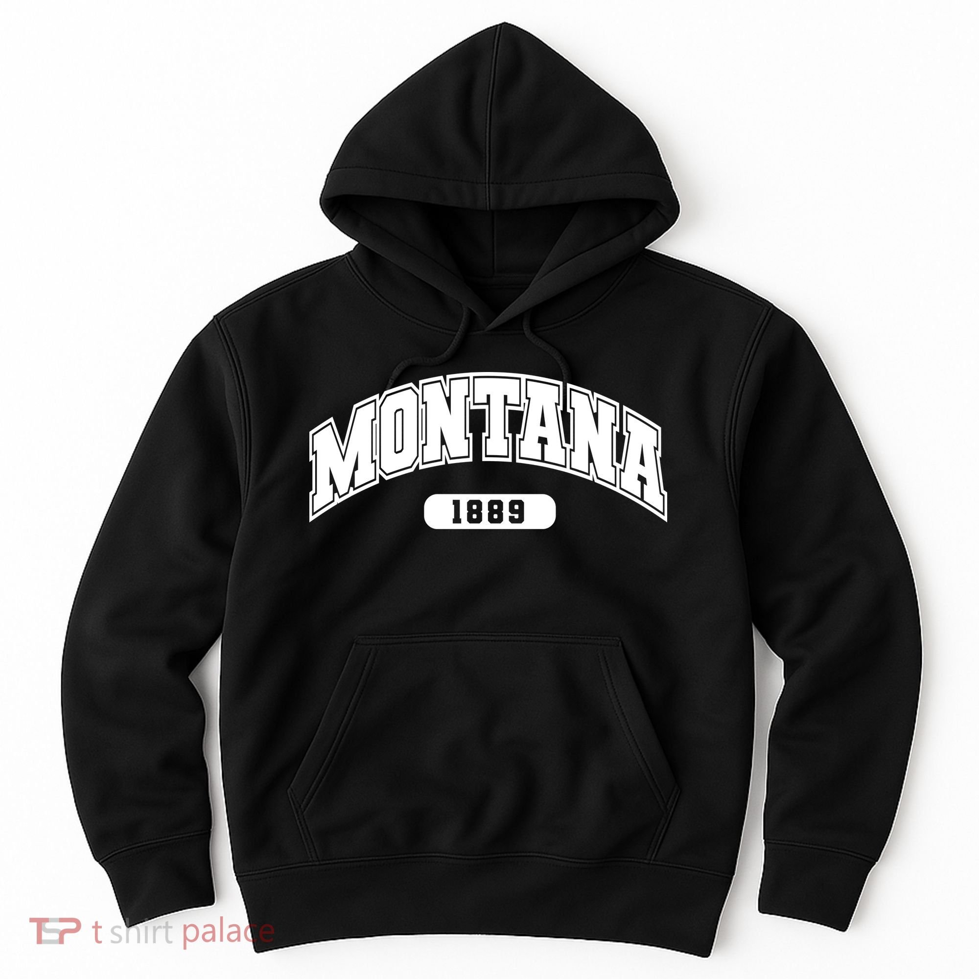 Montana Collegiate Style 1889 Hoodie