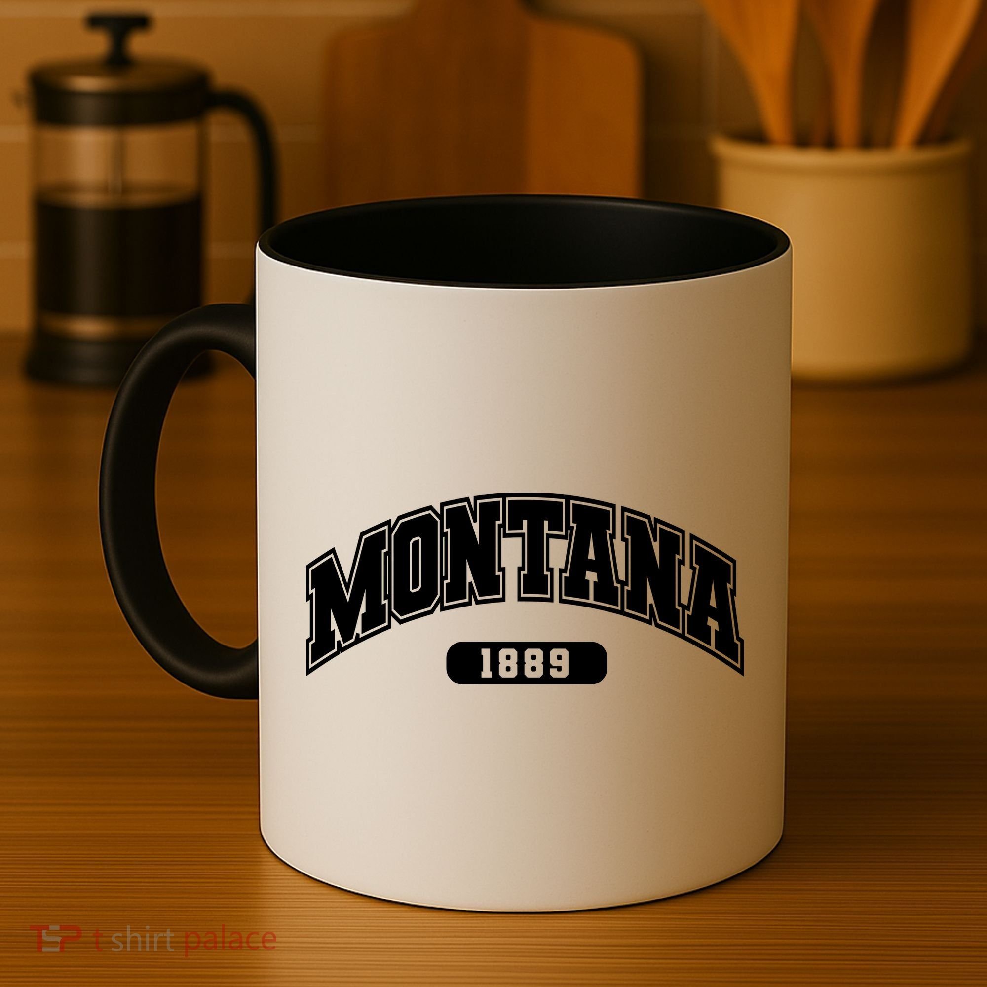 Montana Collegiate Style 1889 Coffee Mug