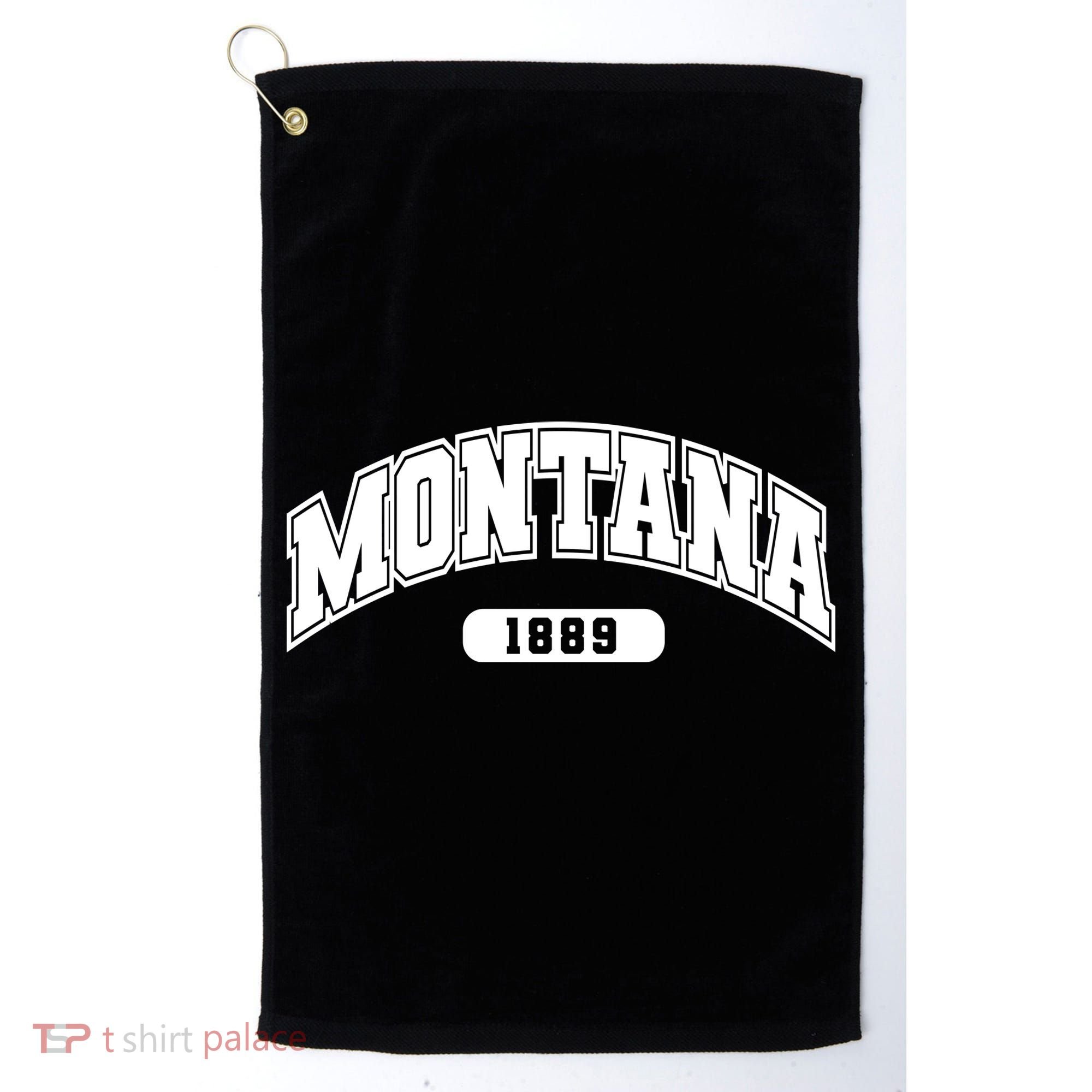 Montana Collegiate Style 1889 Golf Towel