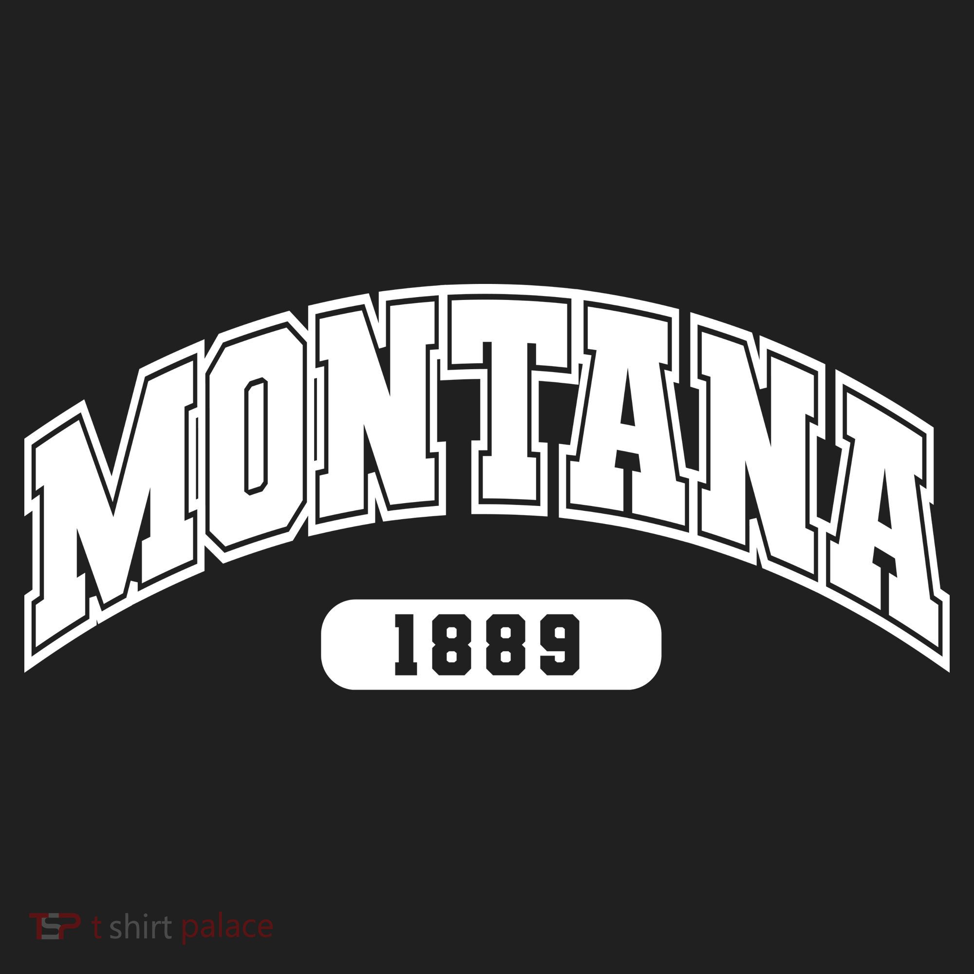 Montana Collegiate Style 1889 Golf Towel