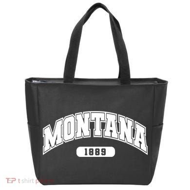 Montana Collegiate Style 1889 Tote Bag