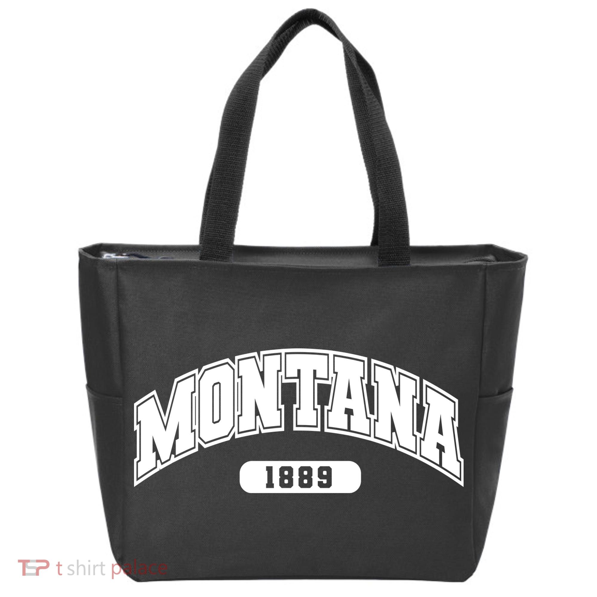 Montana Collegiate Style 1889 Tote Bag