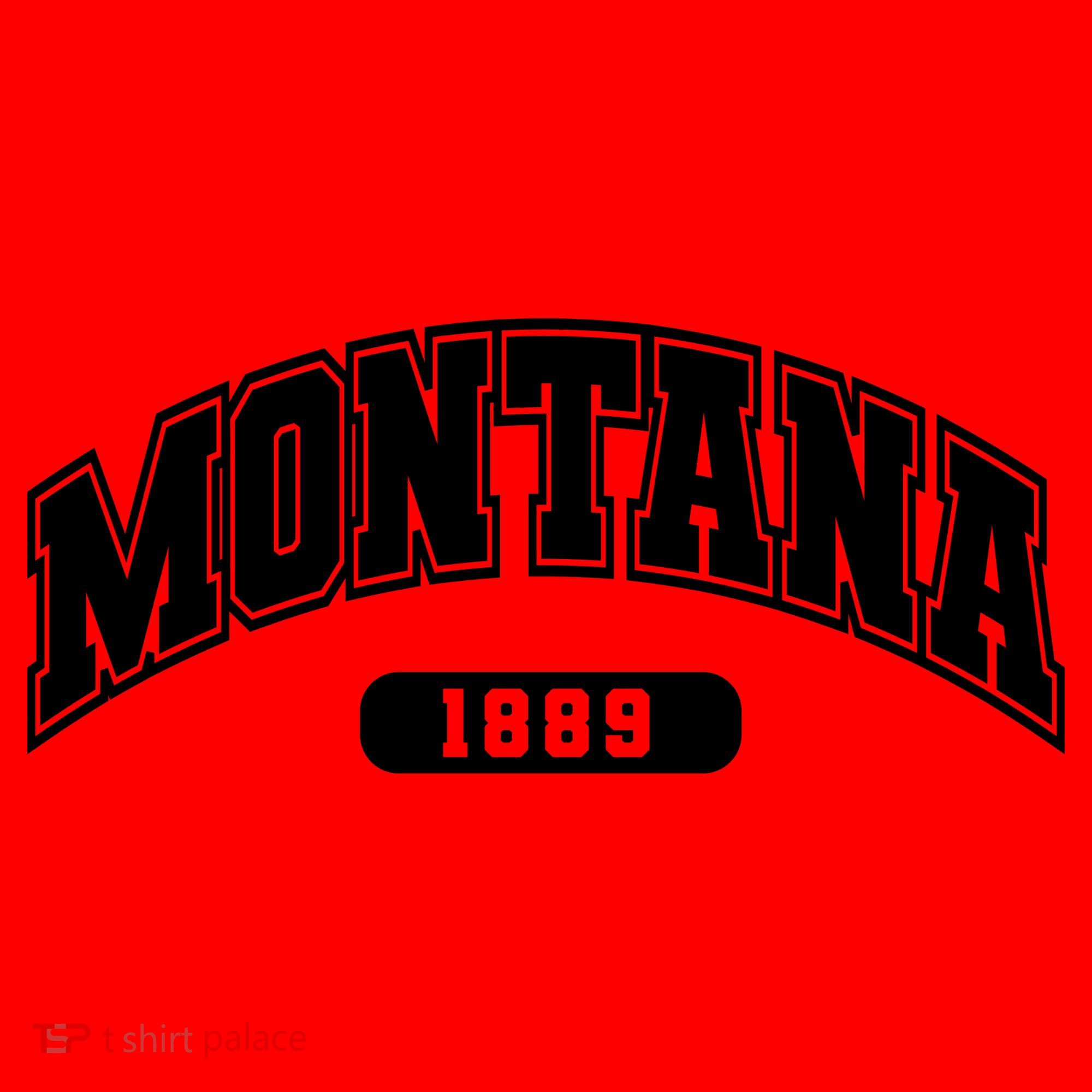 Montana Collegiate Style 1889 Santa Hat
