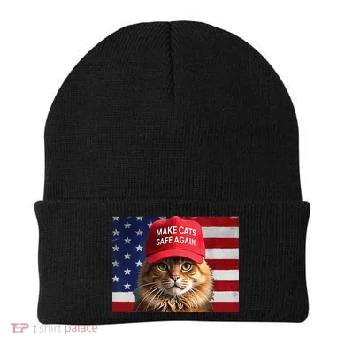 Make Cats Safe Again Gift Beanie