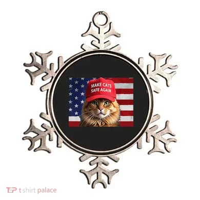 Make Cats Safe Again Gift Ornament