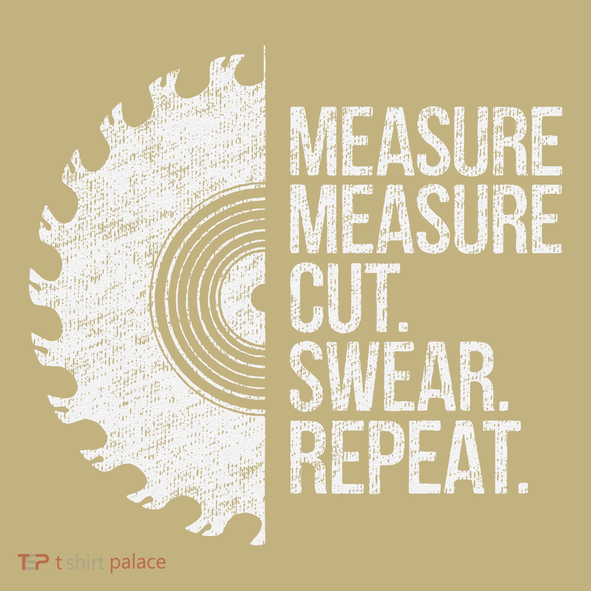 Measure Cut Swear Funny Handyman Dad FatherS Day Mousepad