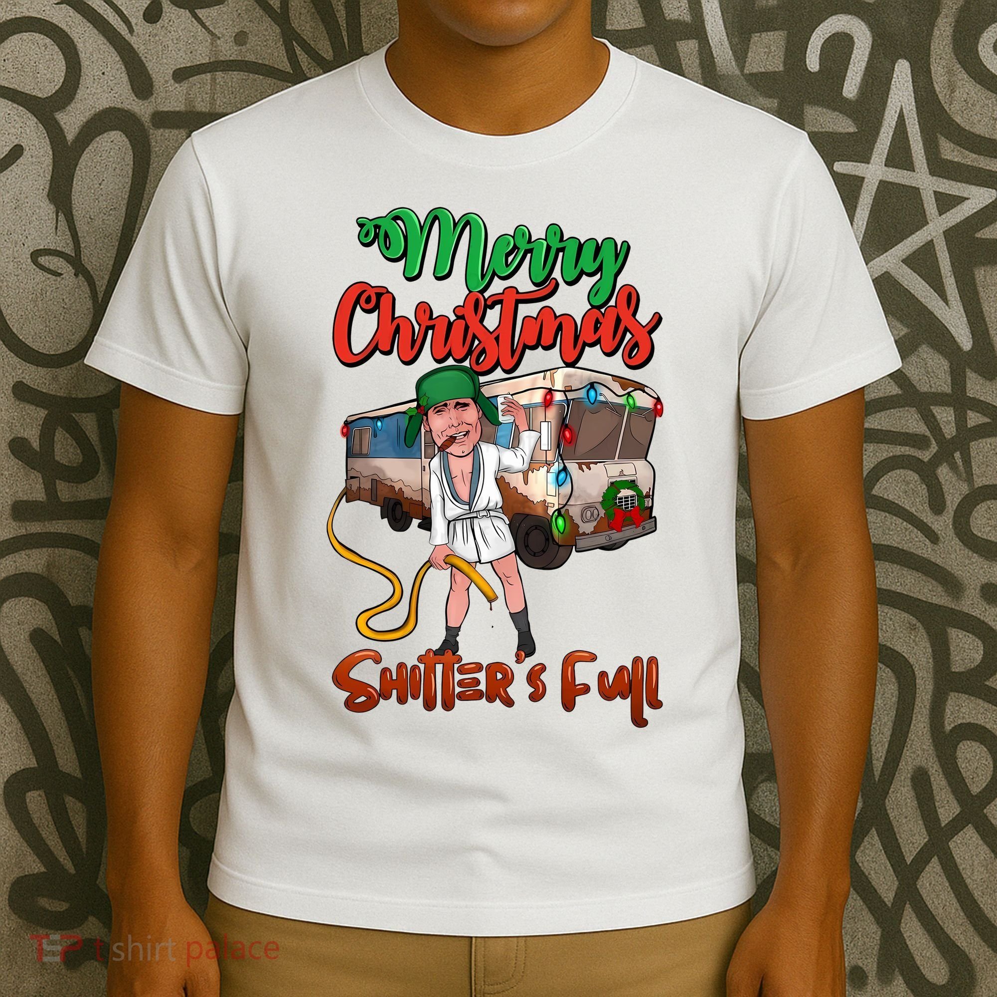 Merry Christmas Shitters Full Funny Christmas Vacation T-Shirt
