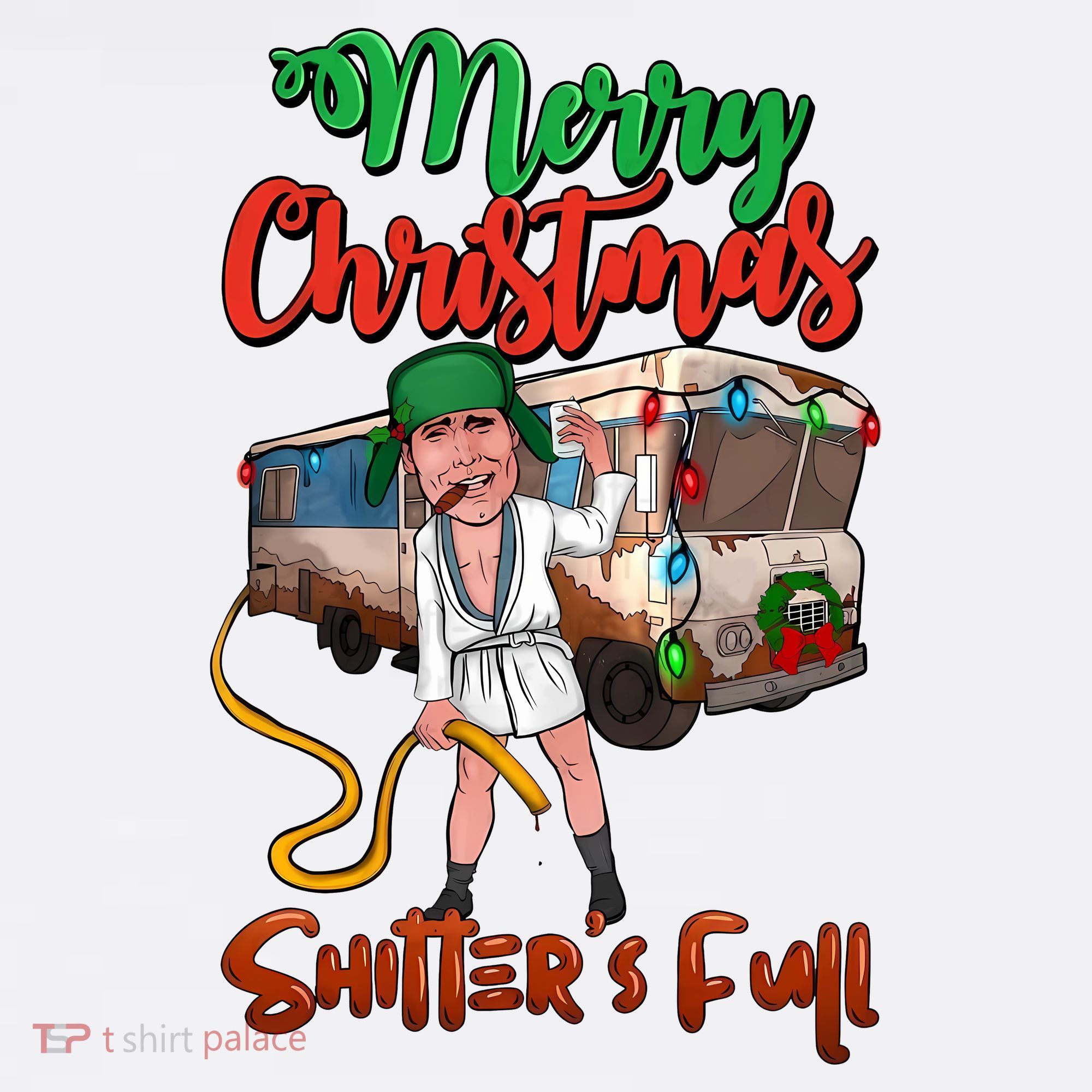 Merry Christmas Shitters Full Funny Christmas Vacation Beanie
