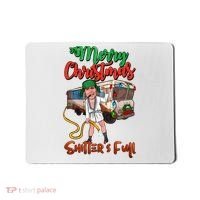 Merry Christmas Shitters Full Funny Christmas Vacation Mousepad thumb 0