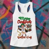 Merry Christmas Shitters Full Funny Christmas Vacation Women's Tank Top thumb 3