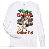 Merry Christmas Shitters Full Funny Christmas Vacation Zone Performance Long-Sleeve T-Shirt thumb 0