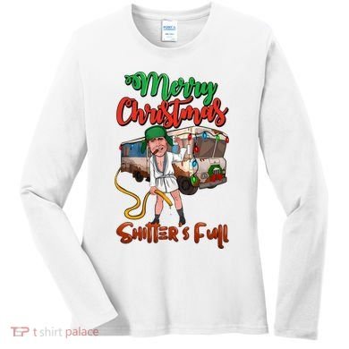 Merry Christmas Shitters Full Funny Christmas Vacation Women's Long Sleeve Shirt