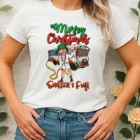 Merry Christmas Shitters Full Funny Christmas Vacation Women's T-Shirt thumb 2