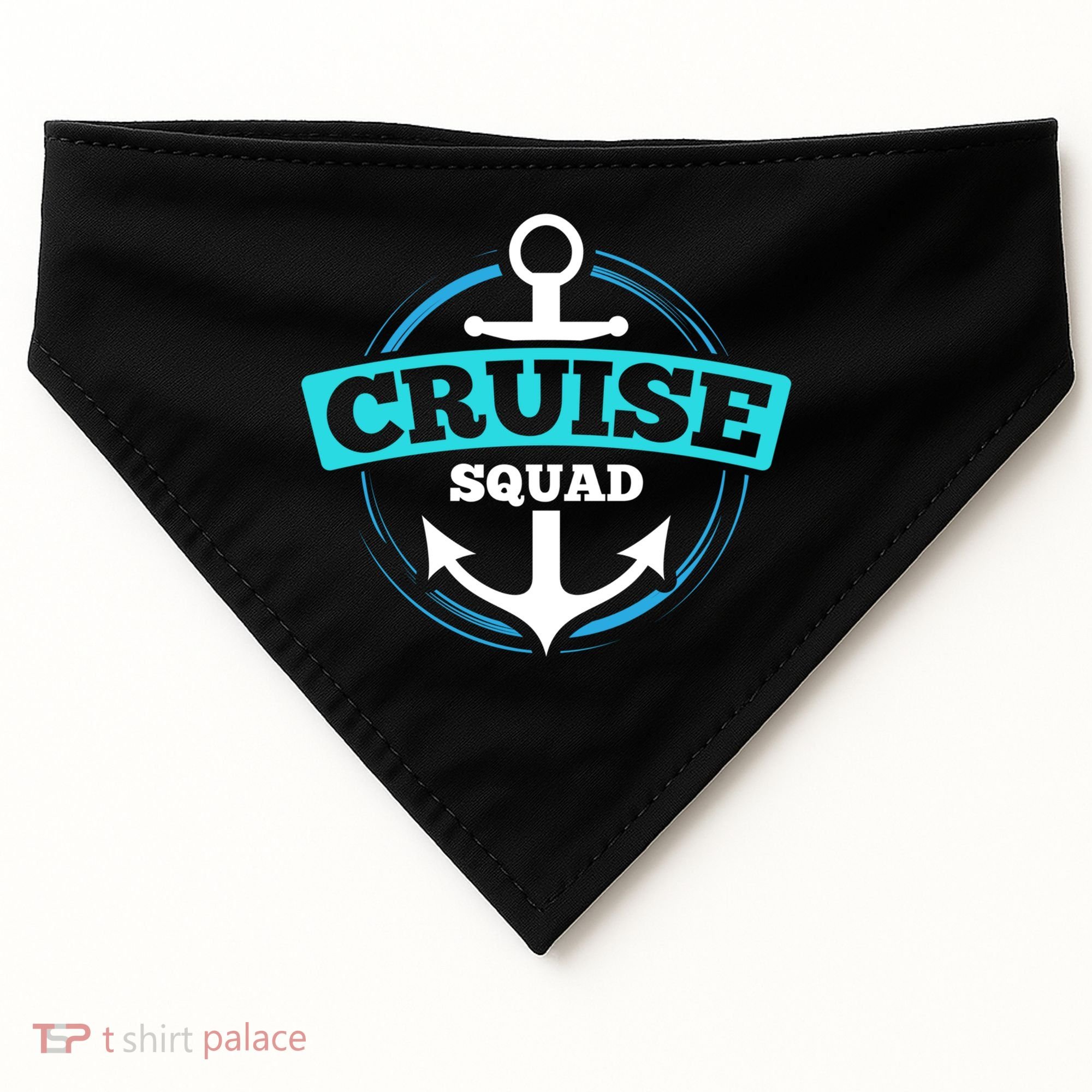 Matching Cruise Squad Funny Gift For Cruise Trip Vacation Cool Gift USA-Made Doggie Bandana