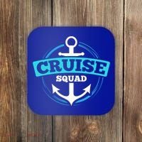 Matching Cruise Squad Funny Gift For Cruise Trip Vacation Cool Gift Coaster thumb 0