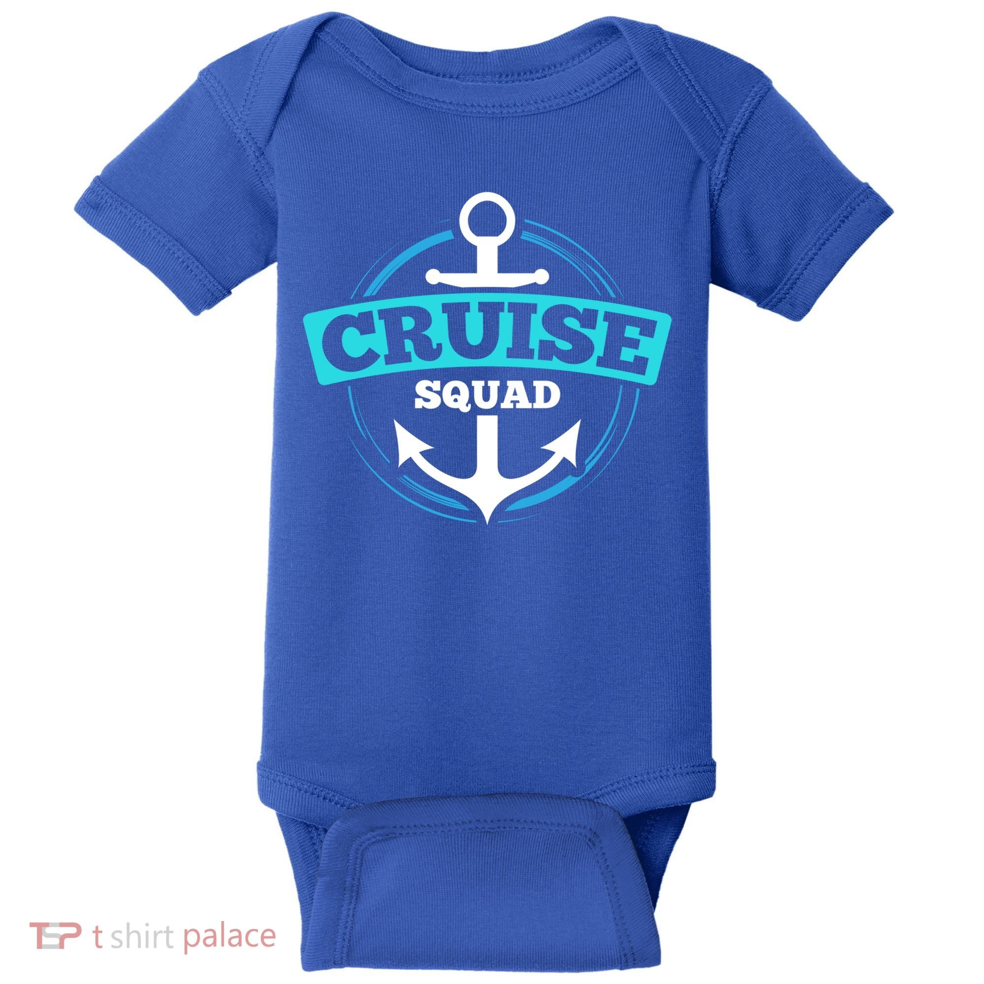 Matching Cruise Squad Funny Gift For Cruise Trip Vacation Cool Gift Baby Bodysuit