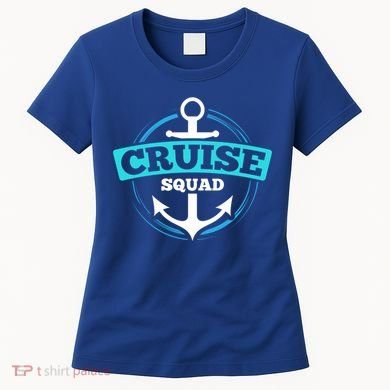 Matching Cruise Squad Funny Gift For Cruise Trip Vacation Cool Gift Women's T-Shirt
