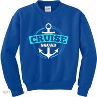 Matching Cruise Squad Funny Gift For Cruise Trip Vacation Cool Gift Kids Sweatshirt thumb 0