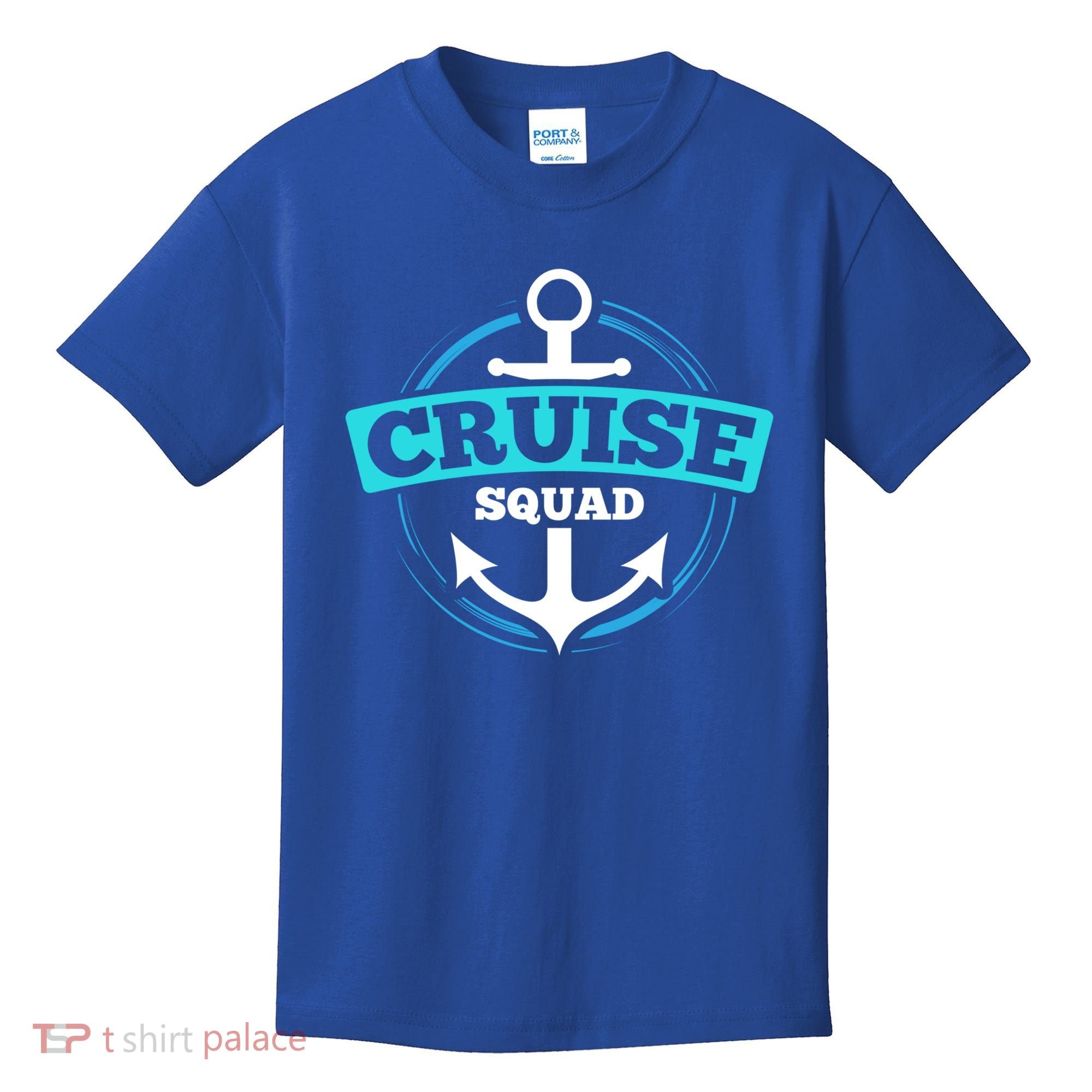 Matching Cruise Squad Funny Gift For Cruise Trip Vacation Cool Gift Kids T-Shirt
