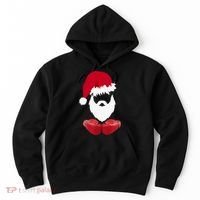 Merry Christmas Santa Claus Boxing Unisex Hoodie thumb 0
