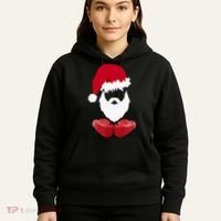 Merry Christmas Santa Claus Boxing Unisex Hoodie thumb 5