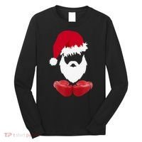 Merry Christmas Santa Claus Boxing Unisex Long Sleeve Shirt thumb 0