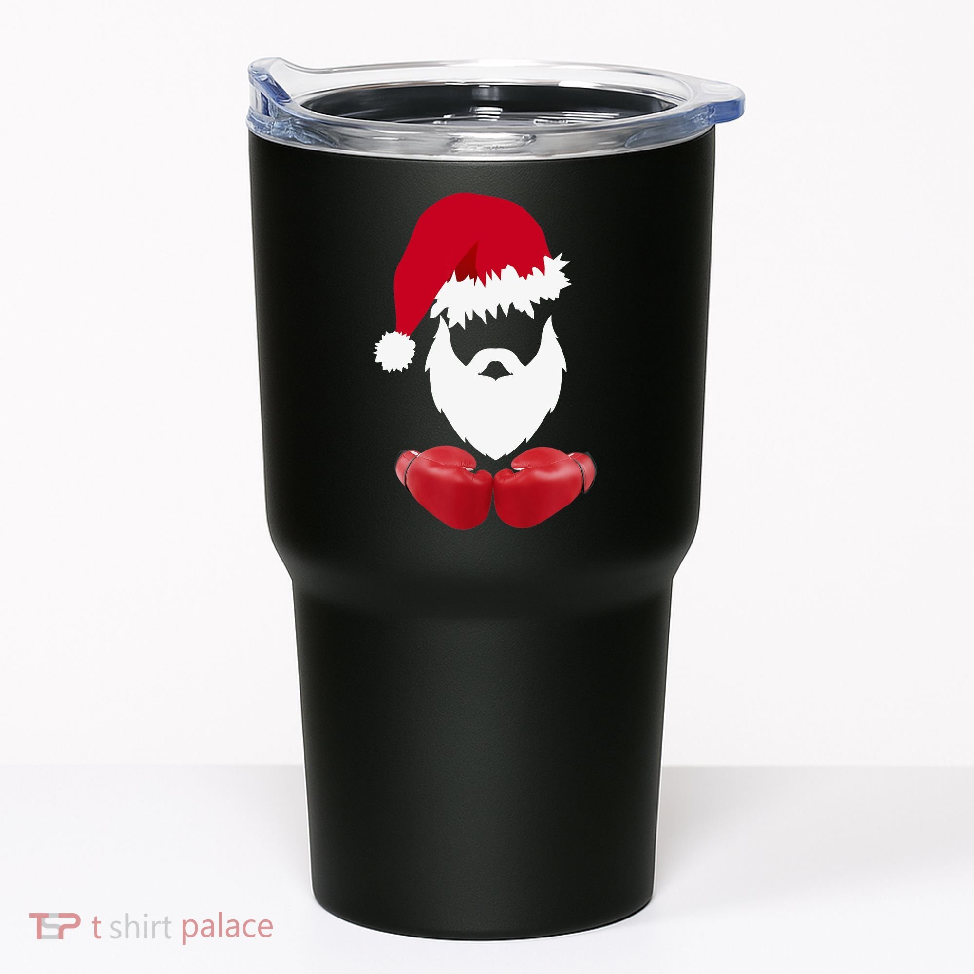 Merry Christmas Santa Claus Boxing Unisex Tumbler