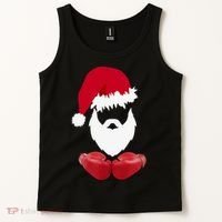 Merry Christmas Santa Claus Boxing Unisex Tank Top thumb 2