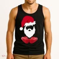 Merry Christmas Santa Claus Boxing Unisex Tank Top thumb 3