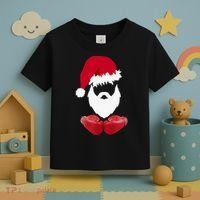 Merry Christmas Santa Claus Boxing Unisex Toddler T-Shirt thumb 3